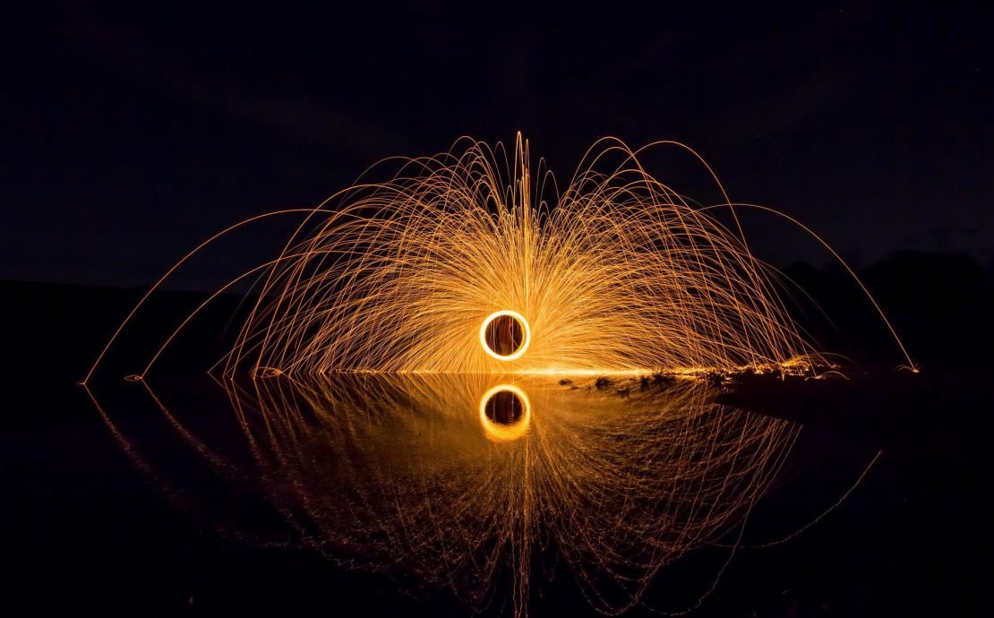 steel wool photography
