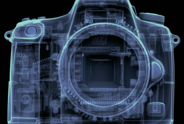 x-ray of a camera